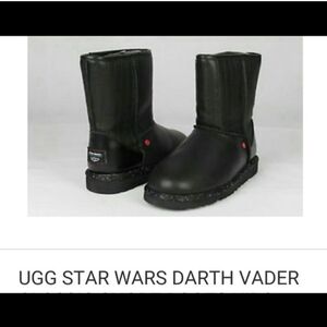 Ugg Star wars Darth Vader Black Boots 7